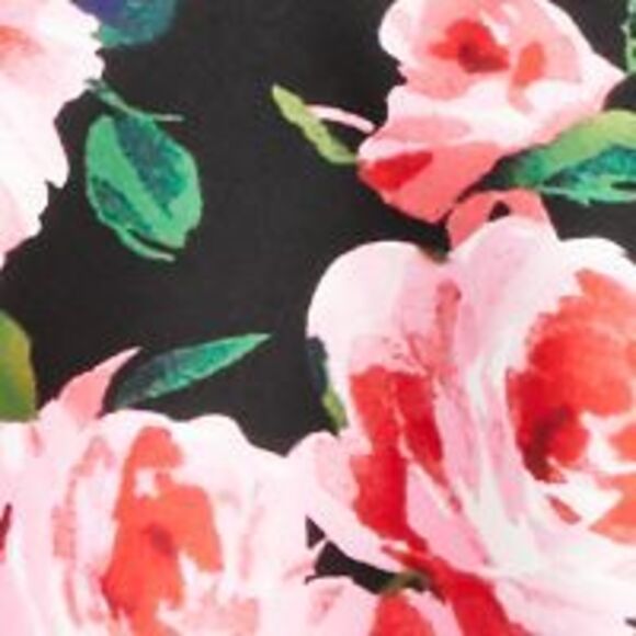 NWT CITY STUDIO Womens Black Sleeveless Halter Party Top Size: 5 - Picture 4 of 5